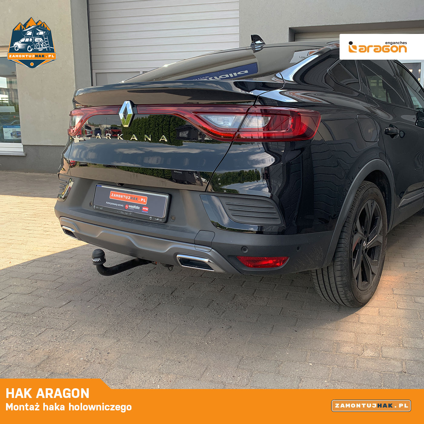 Renault Arkana hak holowniczy